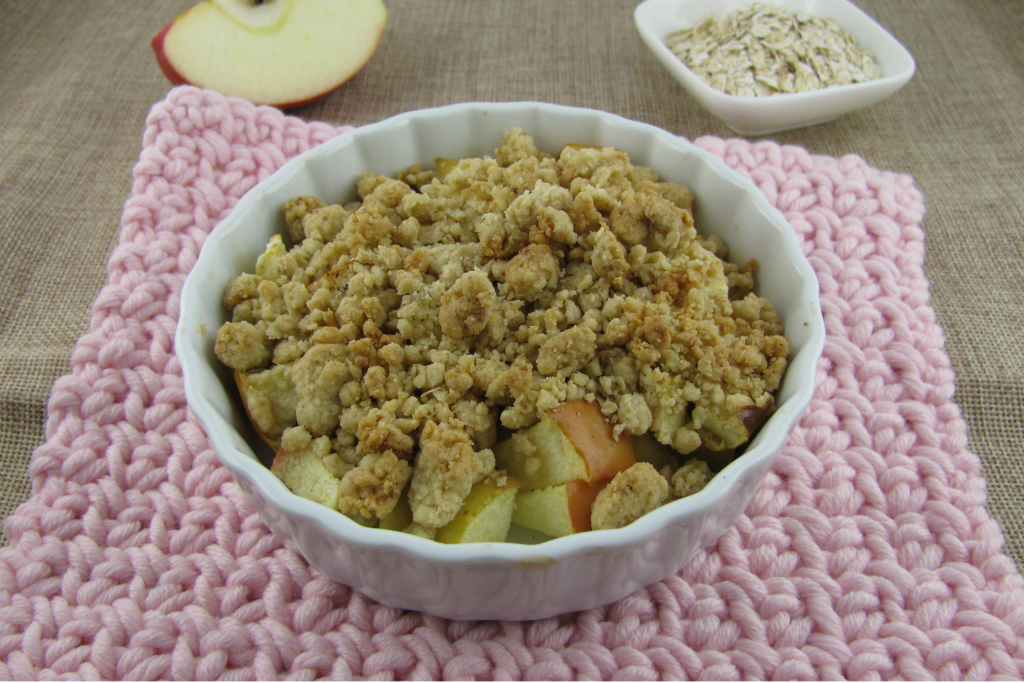 Fit Elmalı Crumble